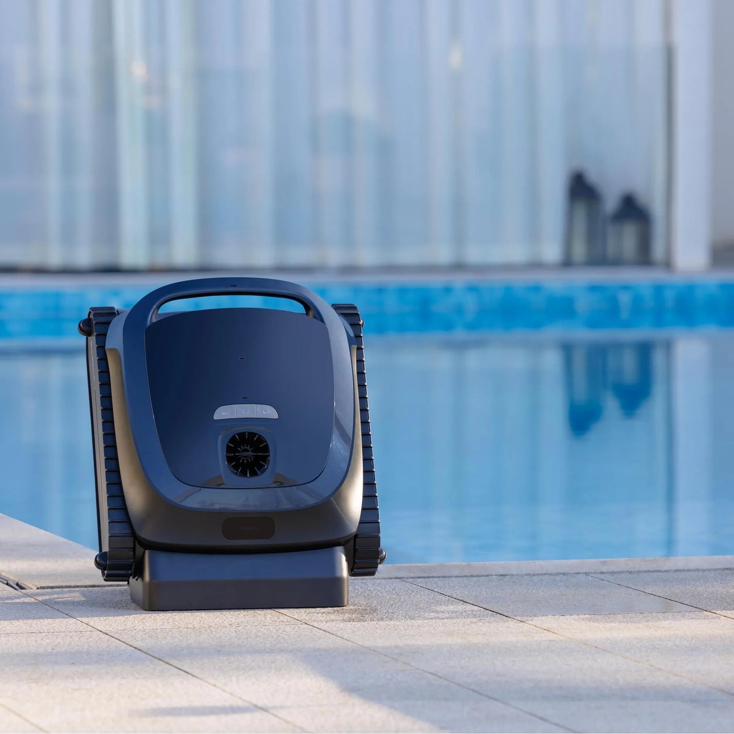 🤖 Smart Robotic Pool Cleaner – Floors, Walls & Waterline
