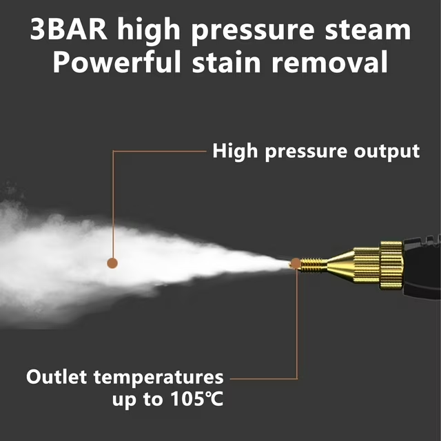 💦 Portable High‑Temp Pressure Cleaner | Steam & Spray | Kitchen to Outdoor