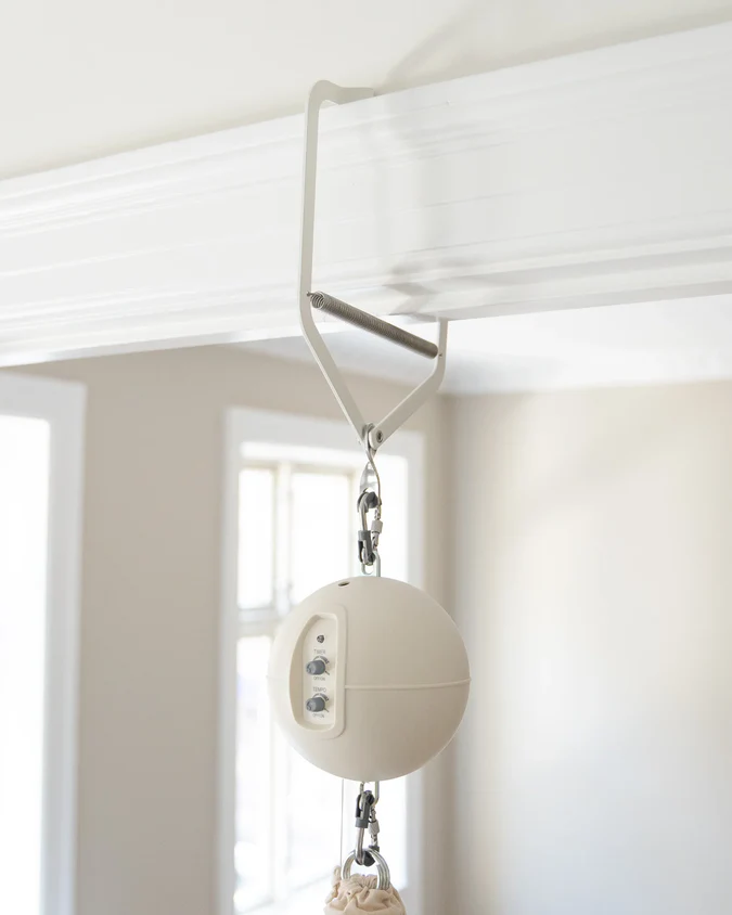🌙 Baby Cradle Bundle | Quiet Rocking Motor | 3–12 kg | Organic Cotton