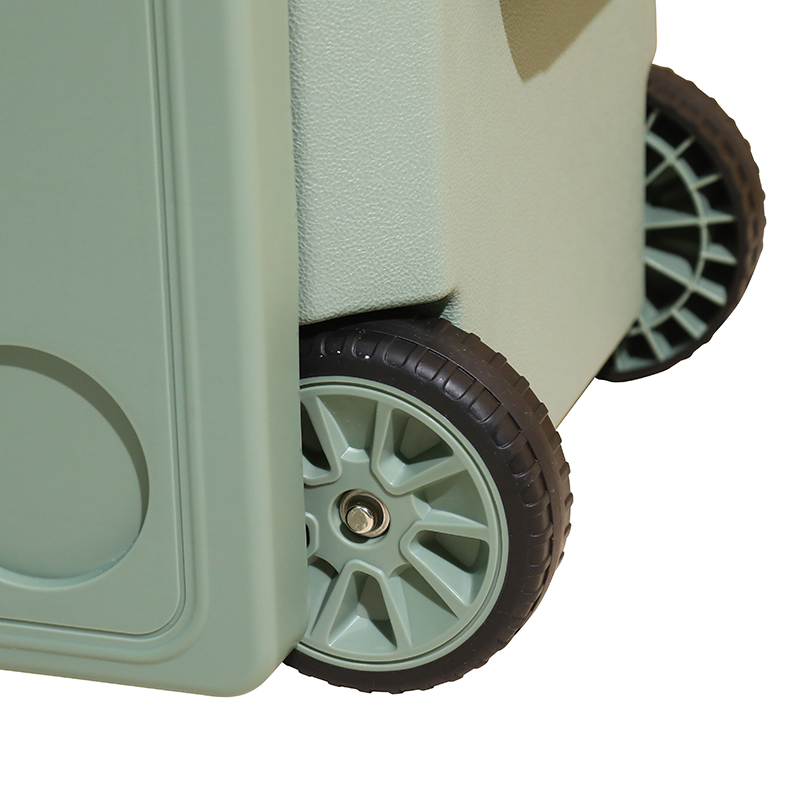 🧺 3-in-1 Outdoor Cooler Set | 32L Insulated | Foldable Tables + Chairs | Wheels