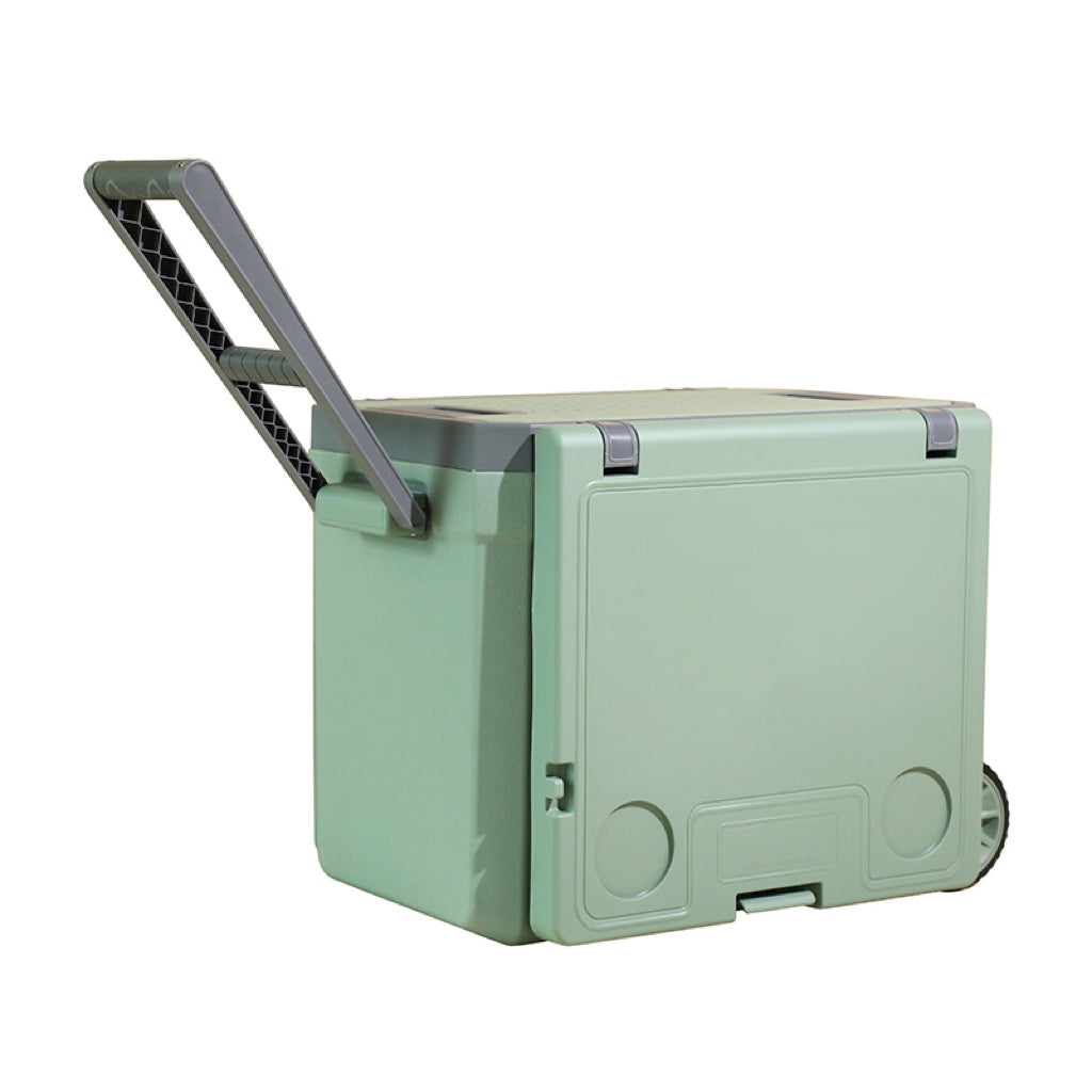 🧺 3-in-1 Outdoor Cooler Set | 32L Insulated | Foldable Tables + Chairs | Wheels