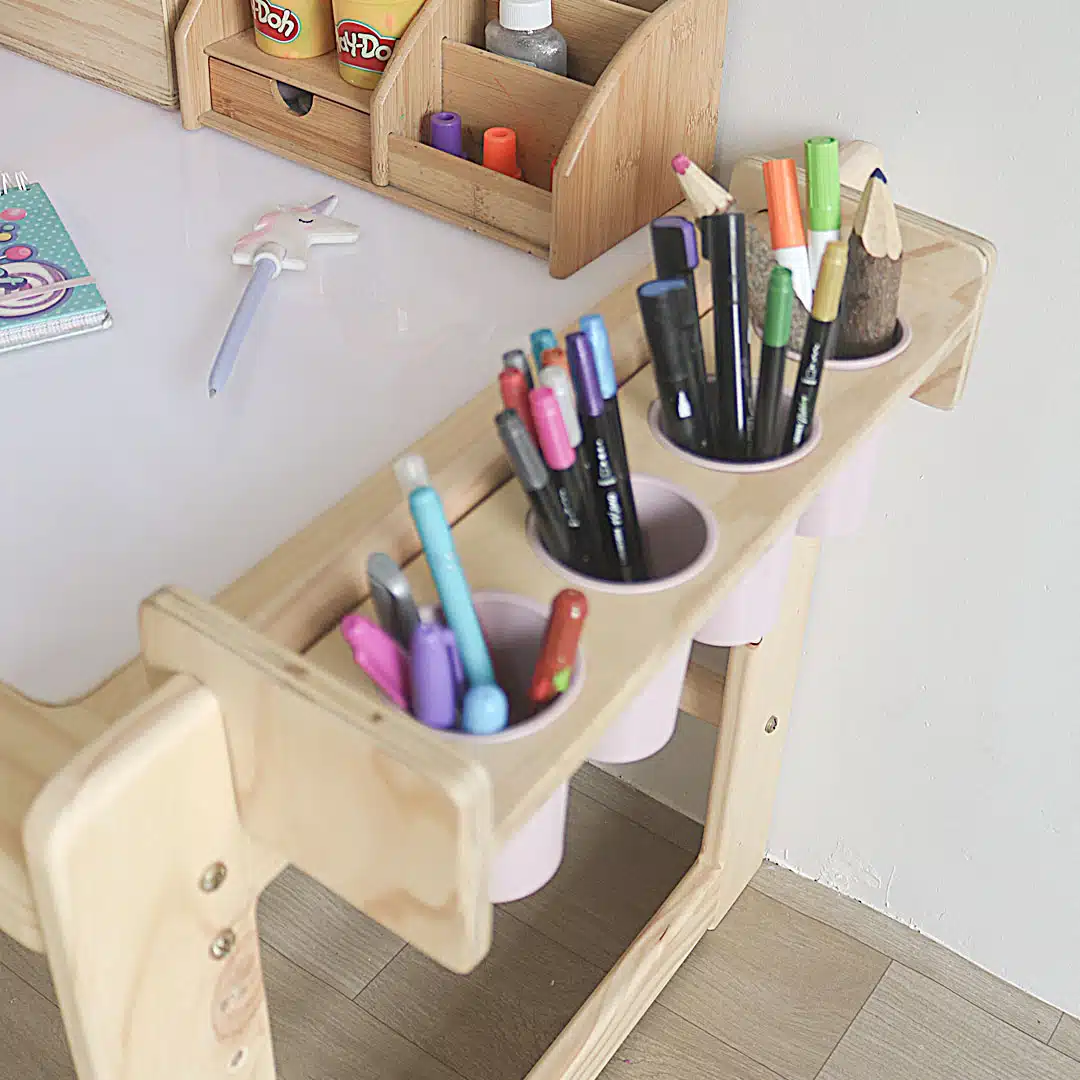 🎨 5‑Height Adjustable Sensory Table | Ages 1–7 | Chalkboard & Acrylic Surfaces