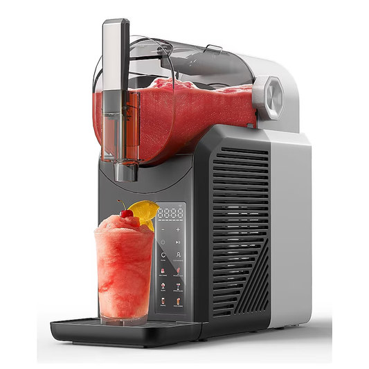 🍧 Dual Tank Slushie Machine | 7 Presets | 68 oz | Self‑Cleaning | Low Noise