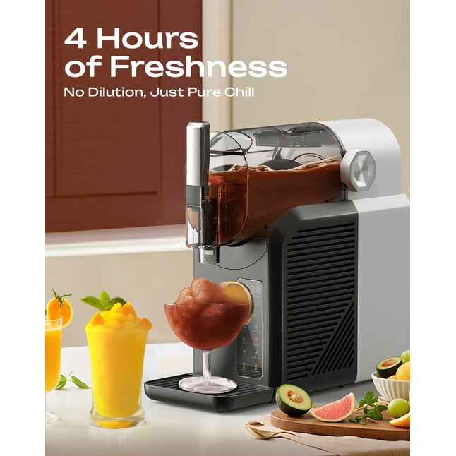 🍧 Dual Tank Slushie Machine | 7 Presets | 68 oz | Self‑Cleaning | Low Noise