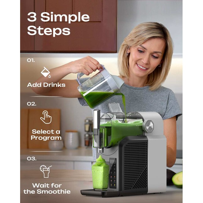 🍧 Dual Tank Slushie Machine | 7 Presets | 68 oz | Self‑Cleaning | Low Noise