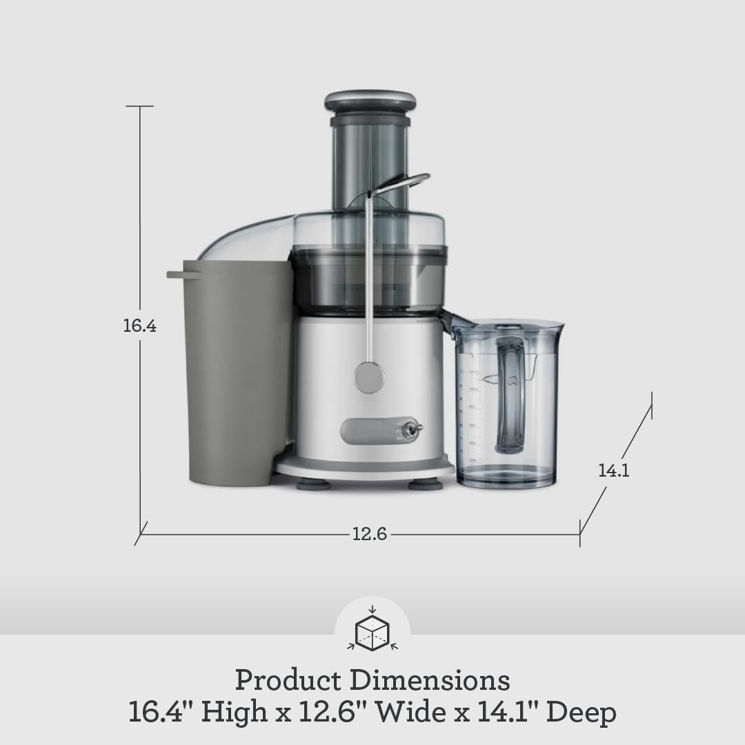🍎 Centrifugal Juicer | 3″ Wide Chute | Dual Speeds | Easy Clean