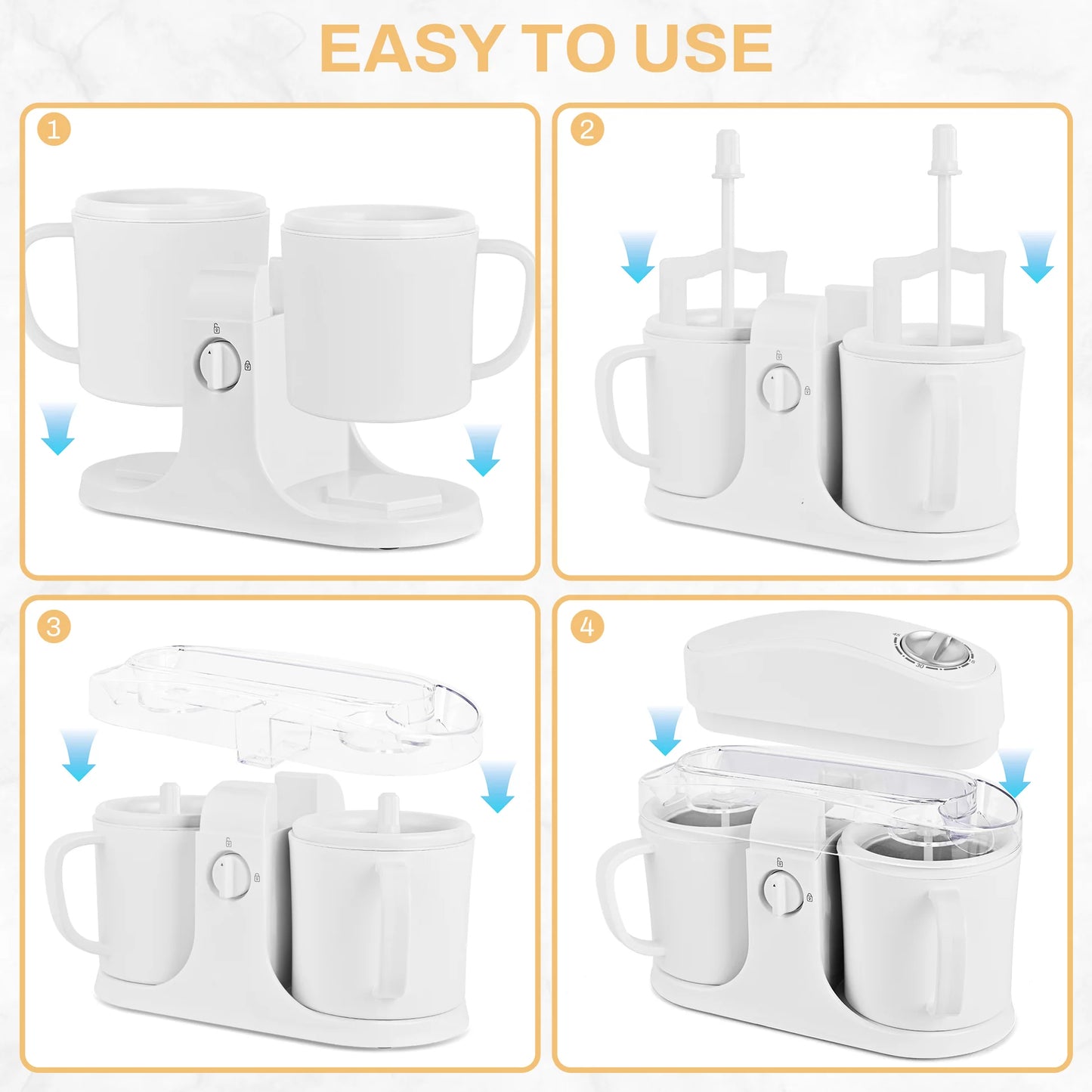 🍦 Ice Cream Maker Machine for Home Use