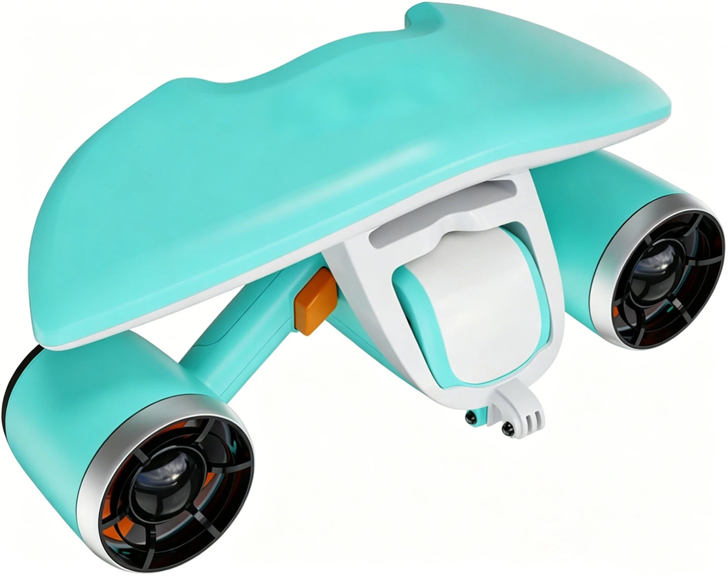 🚀 Underwater Scooter with Camera Mount – Dual Motors, 22 lbf Thrust, 45 Min Runtime, 131ft Waterproof