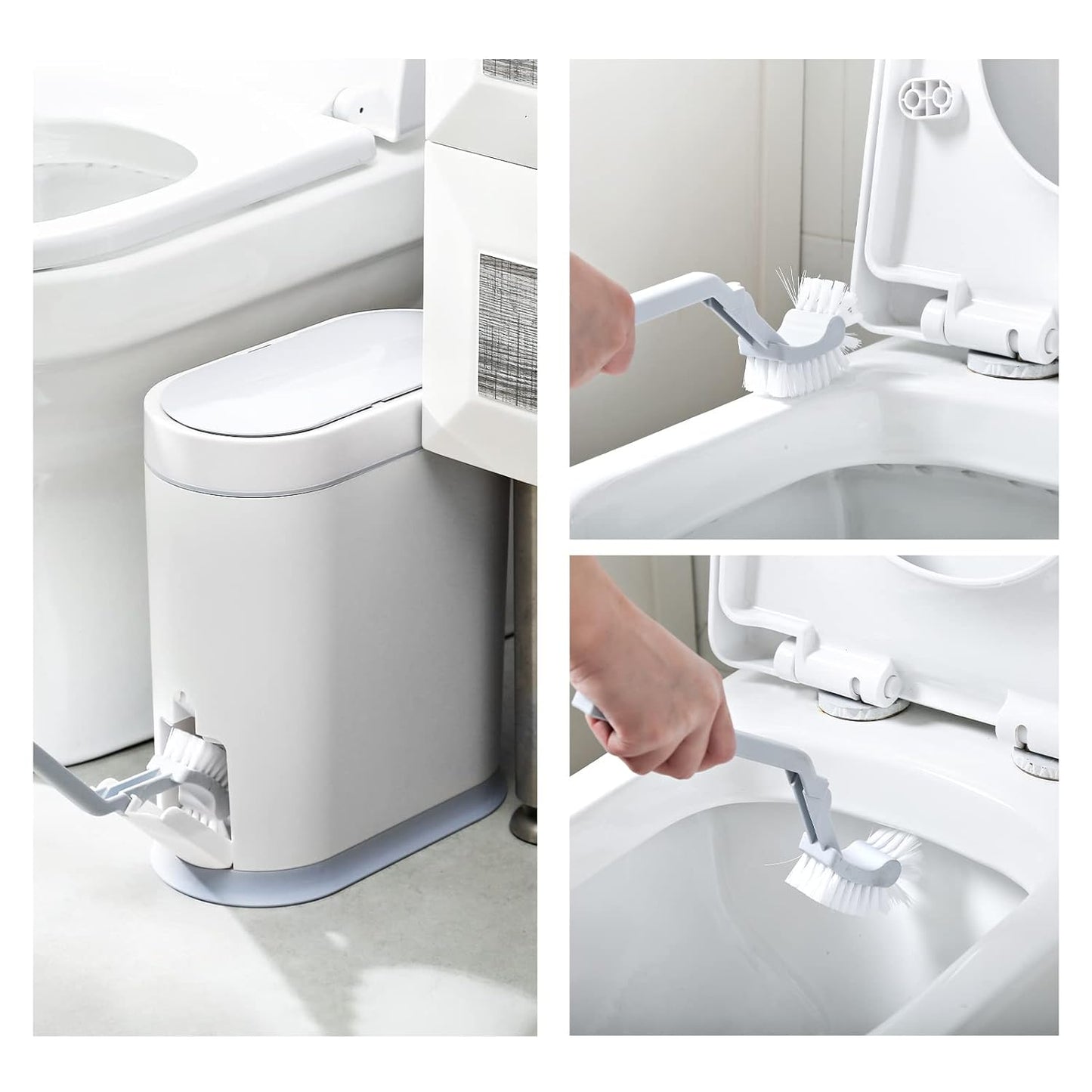 🚮 Smart Bathroom Trash Can with Toilet Brush