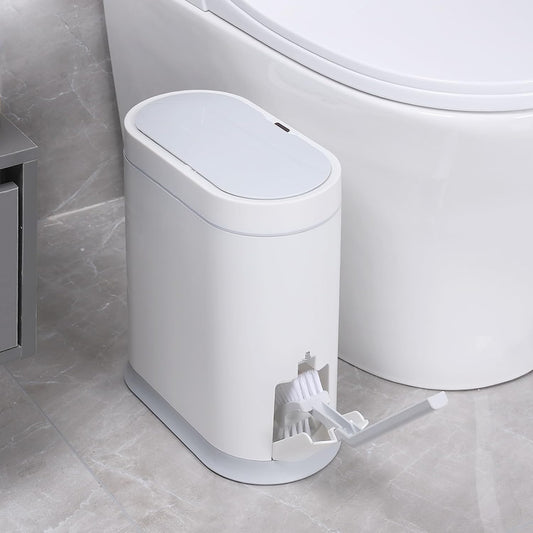 🚮 Smart Bathroom Trash Can with Toilet Brush