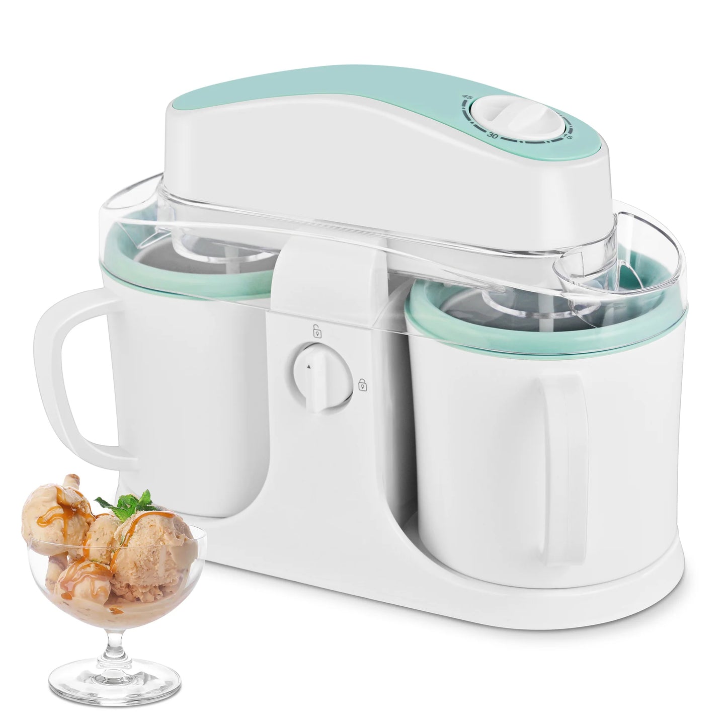 🍦 Ice Cream Maker Machine for Home Use