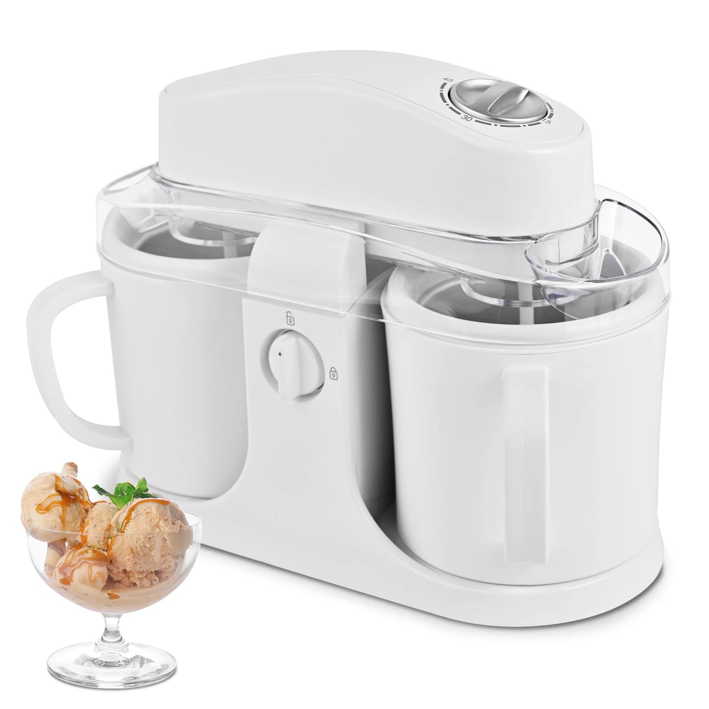 🍦 Ice Cream Maker Machine for Home Use