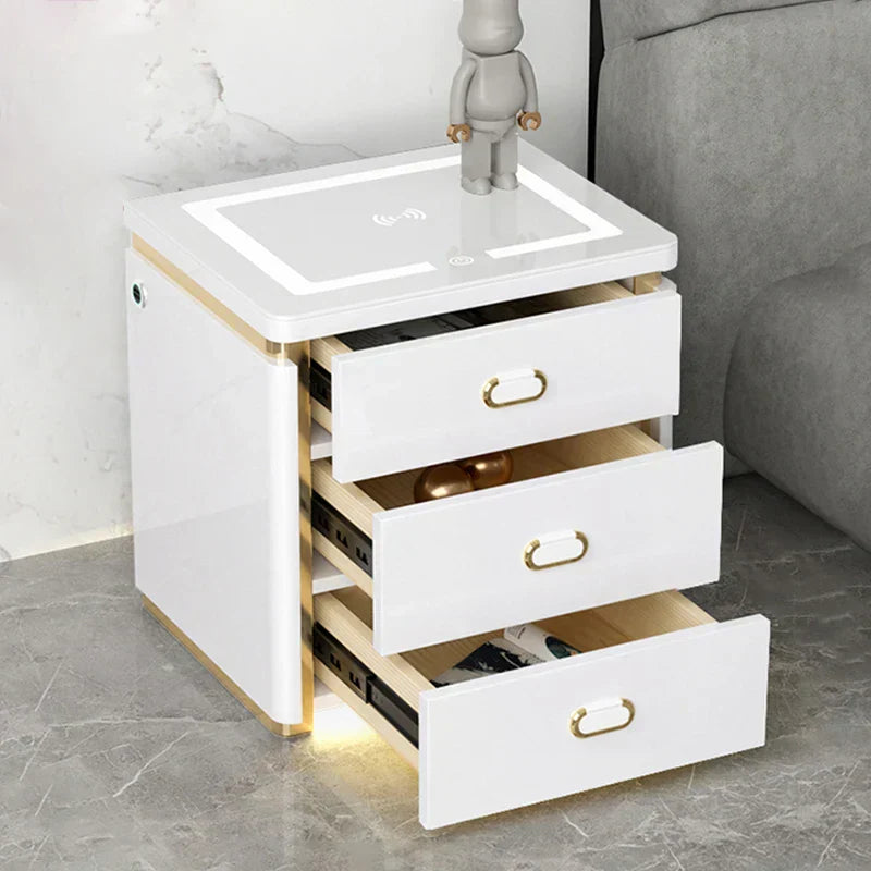 ✨ Smart LED Bedside Table