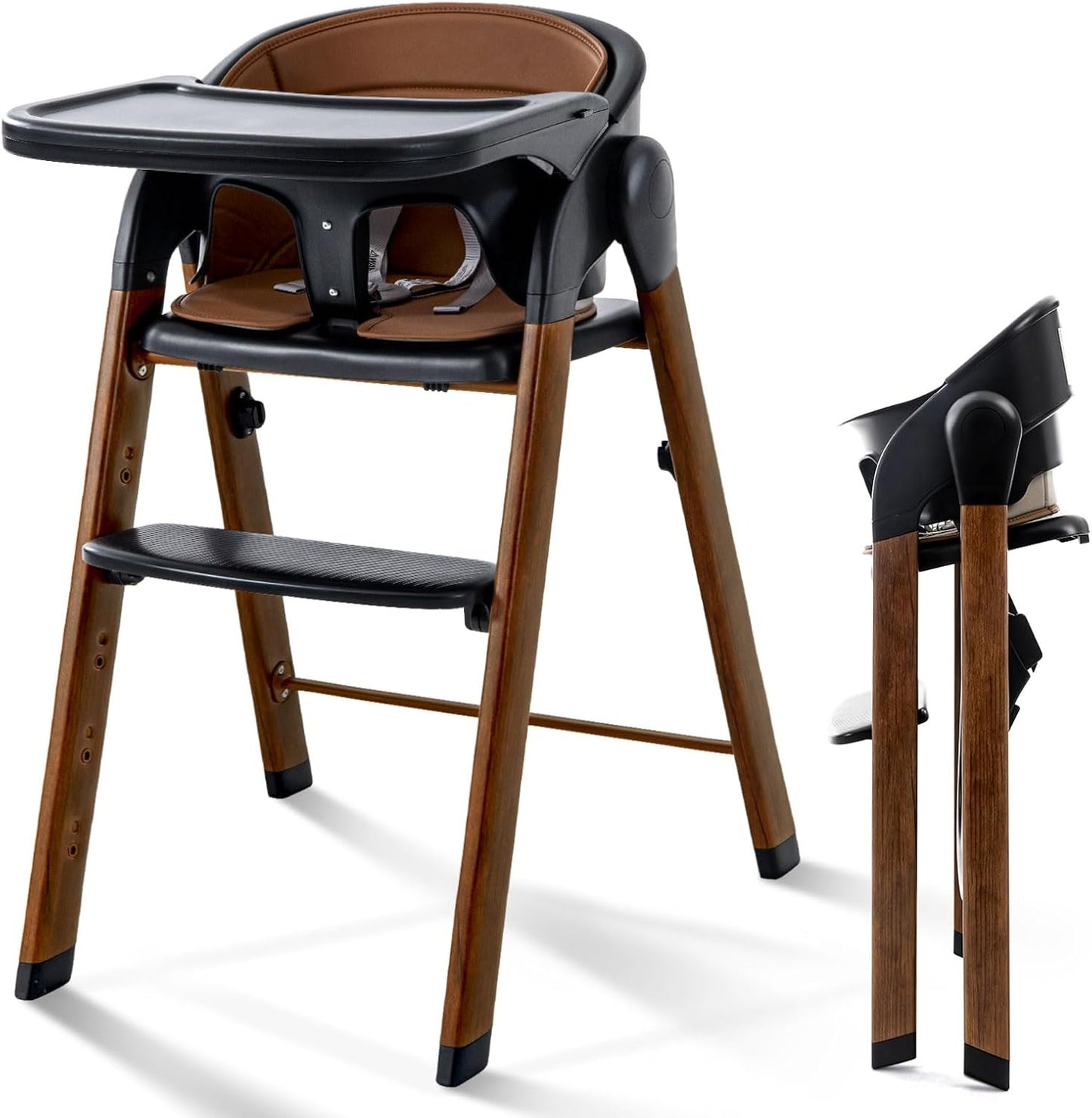 🪑 5-in-1 Convertible High Chair | Grows to Adult Chair | 210 lbs Cap.