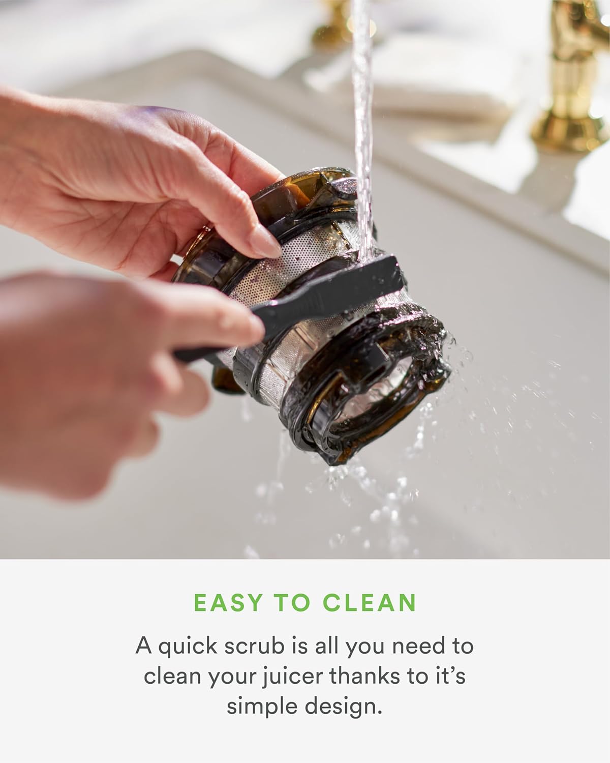 🍏 Cold Press Juicer | Self-Feeding Wide Chute | Hands-Free | 50 RPM | Easy Clean