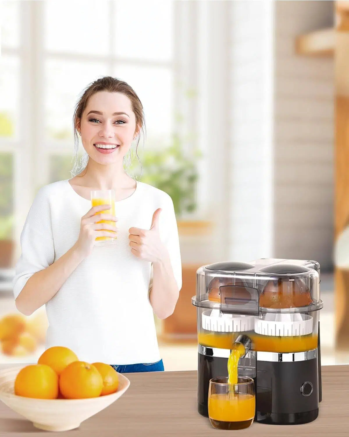 🍊 Dual-Head Electric Citrus Juicer