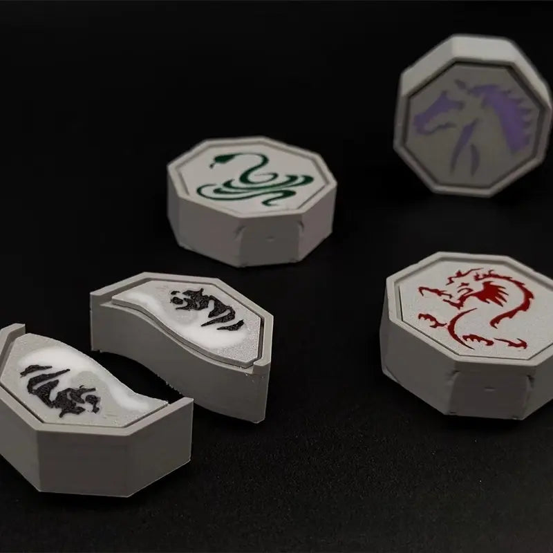 ✨ Glowing Magic Talismans – 12-Piece Set