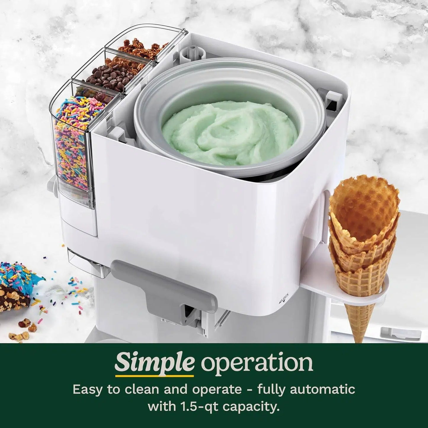 🍦 Soft Serve Ice Cream Machine – Mix‑In Maker