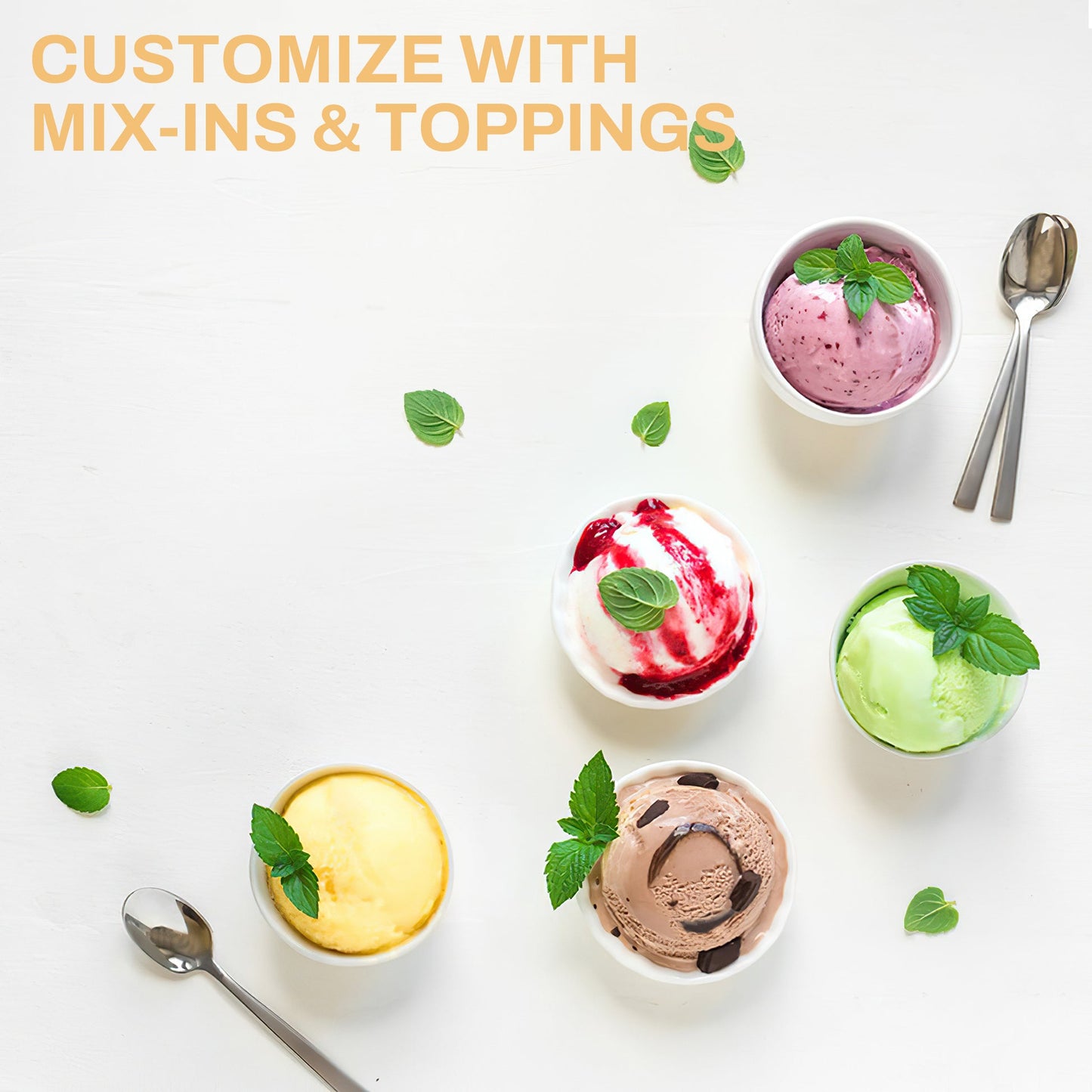 🍦 Ice Cream Maker Machine for Home Use