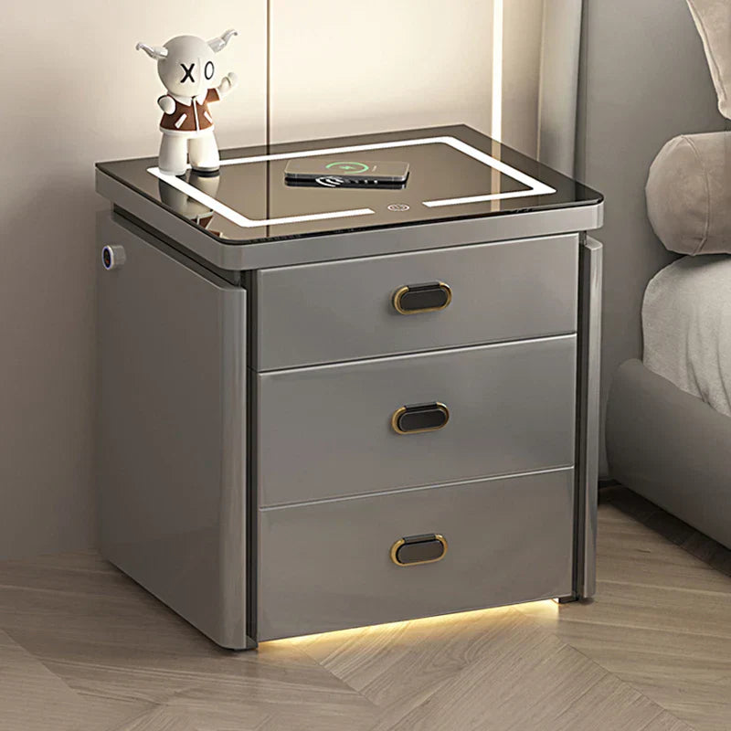 ✨ Smart LED Bedside Table