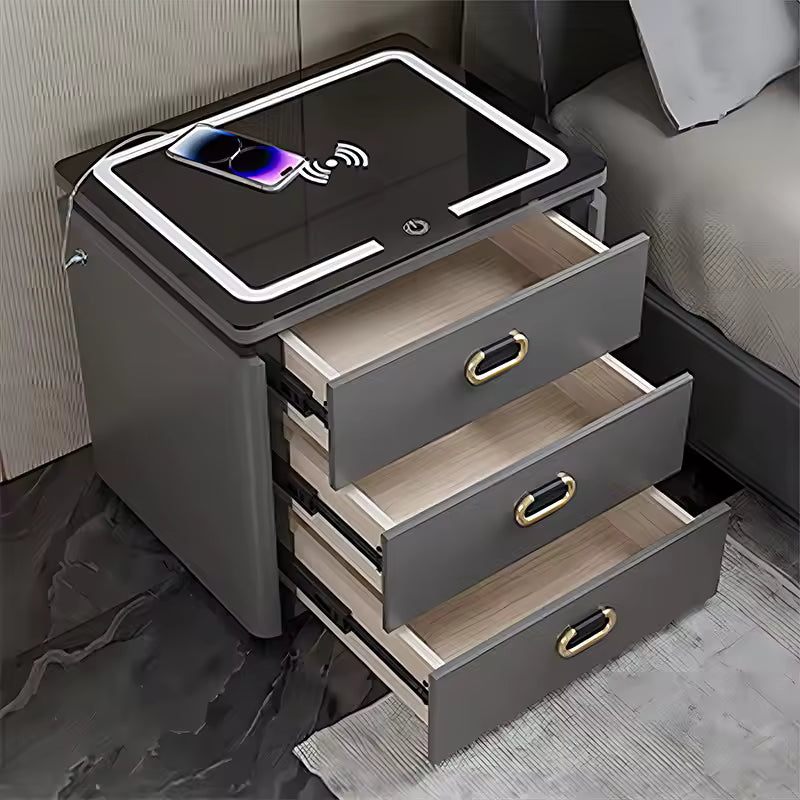 ✨ Smart LED Bedside Table