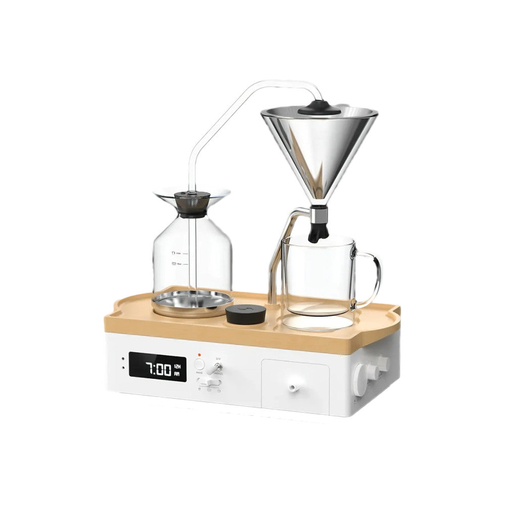 ⏰ Coffee Alarm Clock | Auto‑Brew at Wake‑Up | Tea or Coffee | Milk Cooler