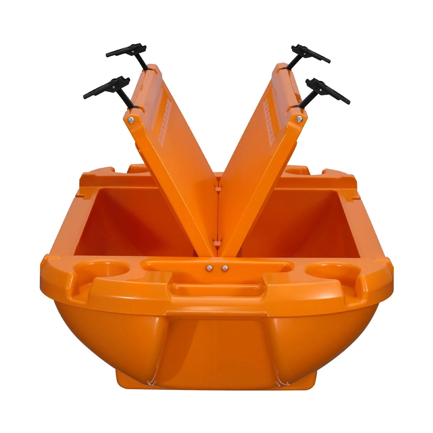 🌊 40QT Floating Cooler | Amphibious Hard Shell | Towable | Orange